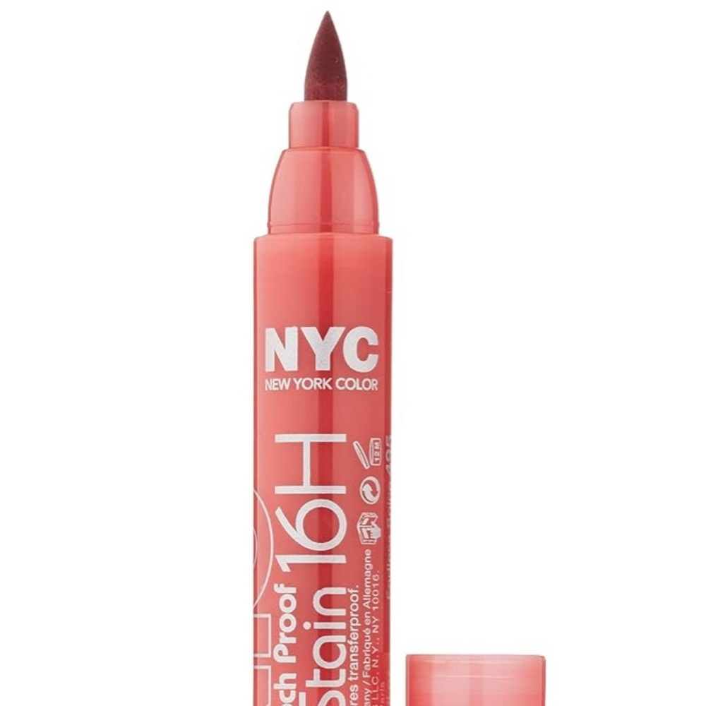 NYC NEW YORK COLOR SMOOCH PROOF 16h Lip Stain Endless Spice 495 SEALED Lipstick